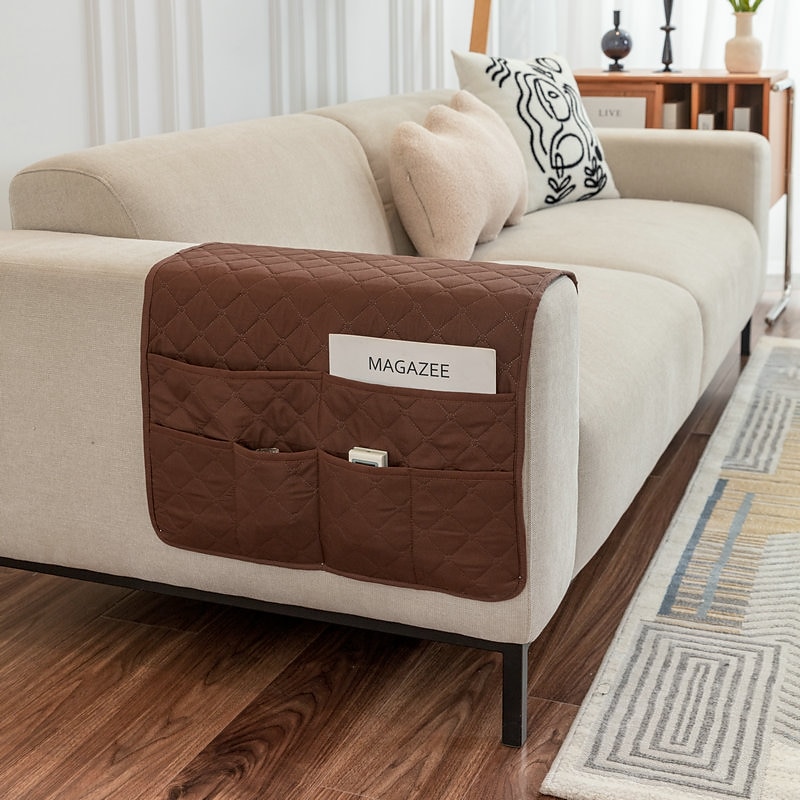 1 Pcs Armrest Covers for Chairs and Sofas Couch Arm Covers for Sofa Armrest Covers with Side Pocket Anti-Slip Furniture Protector Washable Armrest Slipcovers 2025 - $13.49 –P21