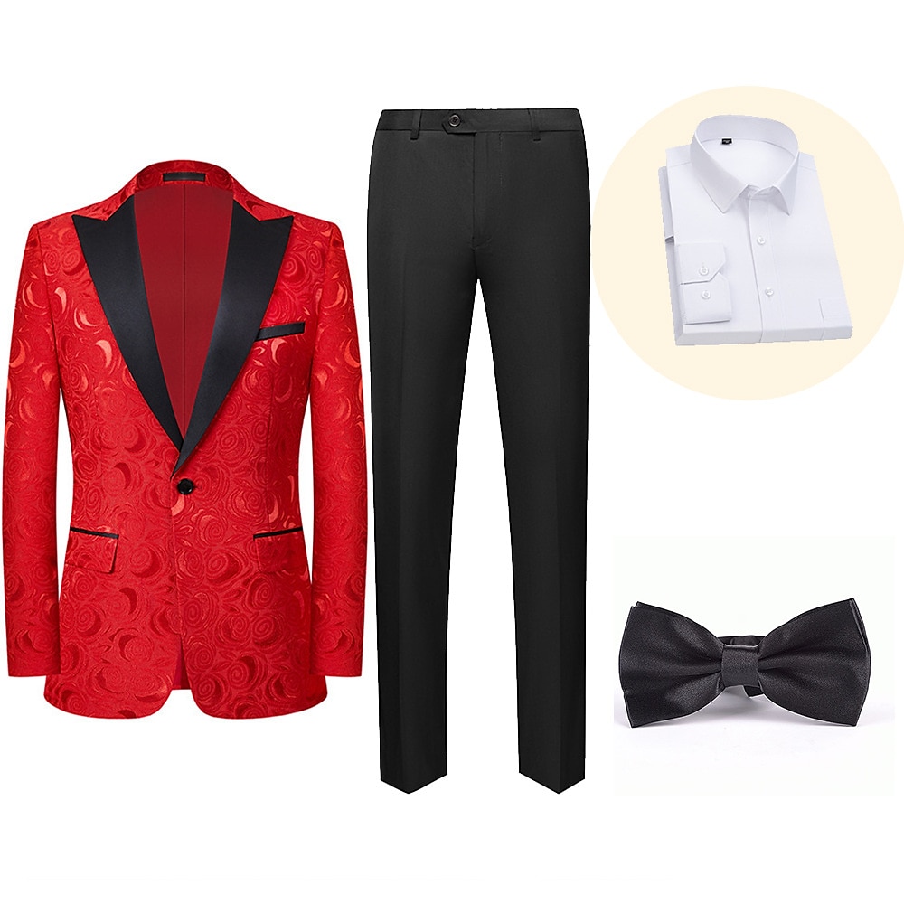 Retro Vintage Roaring 20s 1920s Outfits Suits & Blazers The Great Gatsby Gentleman Men's Masquerade Party Party & Evening Bachelorette Party Adults' Coat Blouse Pants 2025 - $133.99 –P1