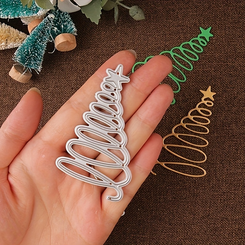 Fustelle per realizzare biglietti, fustelle rotonde in metallo, fai da te, scrapbooking, goffratura, biglietti, stencil – argento