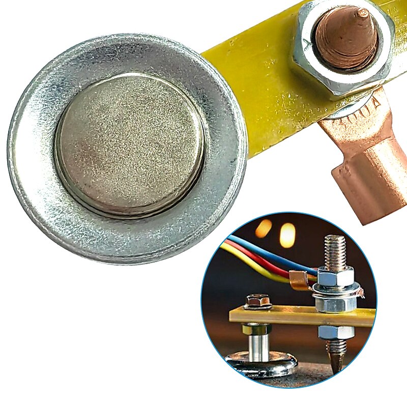 Welding Magnet Head Magnetic Welding Fix Ground Clamp Strong Magnetic Welding Support For Electric Welding Ground Tools Hot! 2025 - $7.99 –P4