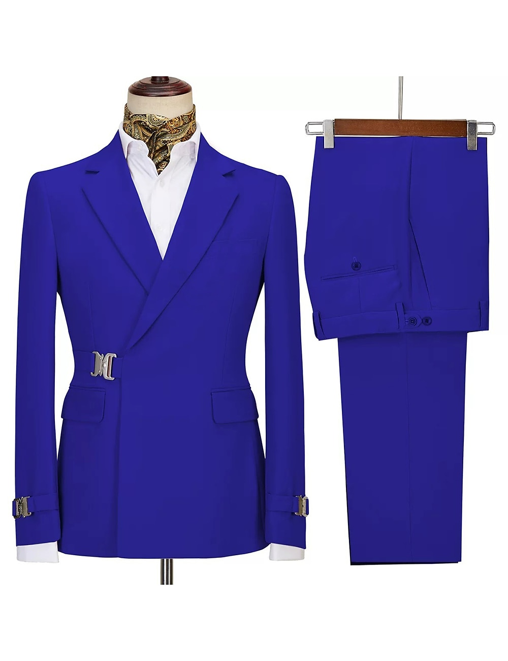 Мужской Смокинги Костюмы Для вечеринок Свадьба Черный Розовый Весна, осень, зима, лето Костюм Острый Лацкан с тупым углом Однотонный Узкий крой Набор из 2 предметов Однобортный с 1 пуговицей 2026 - $122.99 –P2