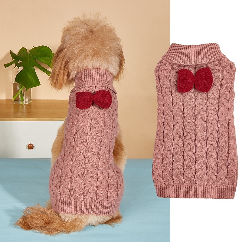 Chien Chat Pull Cavalier Style classique Décontractées Hiver Respirable Doux Lavable Confortable Noël Extérieur Casual Quotidien Vêtements pour chiens for Bichon Frisé Loulou de Poméranie Bébé Animal de 2025 ? $16.99 -P14