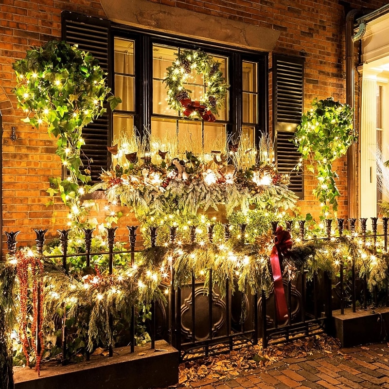 Светодиодные гирлянды феерические медные провода гибкие 2м 5м набор гирлянд праздничные огни для свадьбы праздника вечеринки декорации комнаты теплый белый многоцветный светильник работающий от 2026 - $21.99 –P6