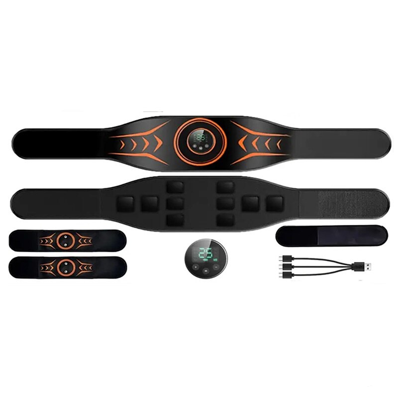 fique em forma em qualquer lugar com o cinto de fitness de treinamento ems portátil e pulso de braço de massagem de 2025 por $41.99 –P2
