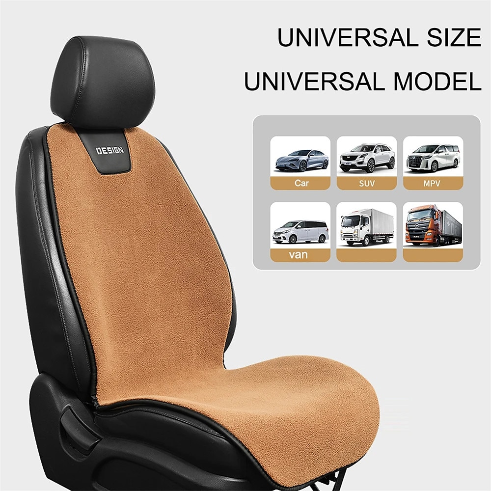 12V Heated Car Seat Cushion Imitation Cashmere Car Seat Heater Winter Warmer Seat Heating Universal Car Heating Pads 2025 - $41.99 –P18