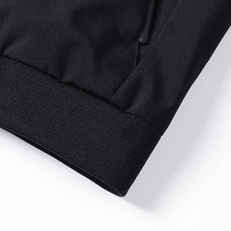 Men's Lightweight Jacket Summer Jacket Bomber Jacket Windbreaker Outdoor Vacation Warm Fall Winter Plain Fashion Streetwear Stand Collar Regular Black Gray Jacket 2025 - $26.99 –P11
