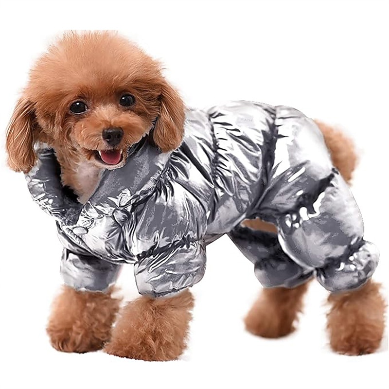 Koirat Kissat Takit Takki Untuvatakit Muoti Juhla Talvi Vedenkestävä Lämmin Hengittävä Pehmeä Pestävä Joulu Halloween Joulu ulko- Rento / arki Koiran vaatteet for Bichon Frise Pomeranian Pienelle 2025 - $20.99 –P5
