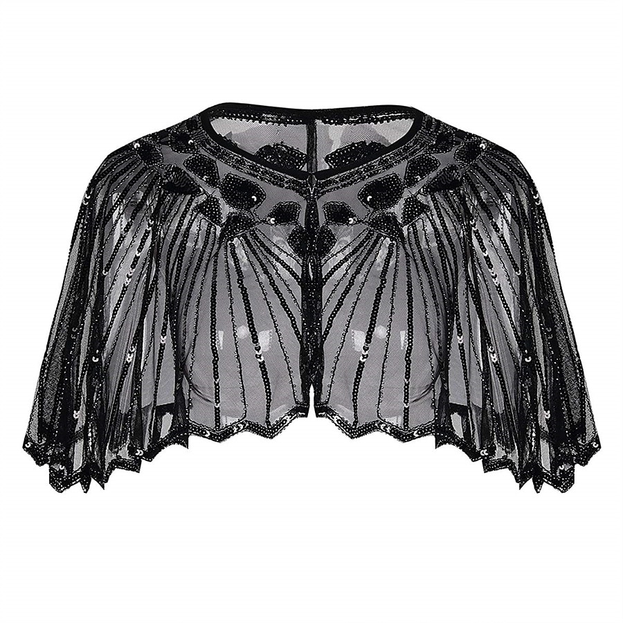 Retro Vintage Loucos anos 20 Anos 20 Roupa Faixa De Cabelo Estilo Melindrosa Conjunto de acessórios O Grande Gatsby Convidado do casamento Paetês Lantejoula Mulheres Dia Das Bruxas Carnaval Baile de de 2025 por $40.99 –P10