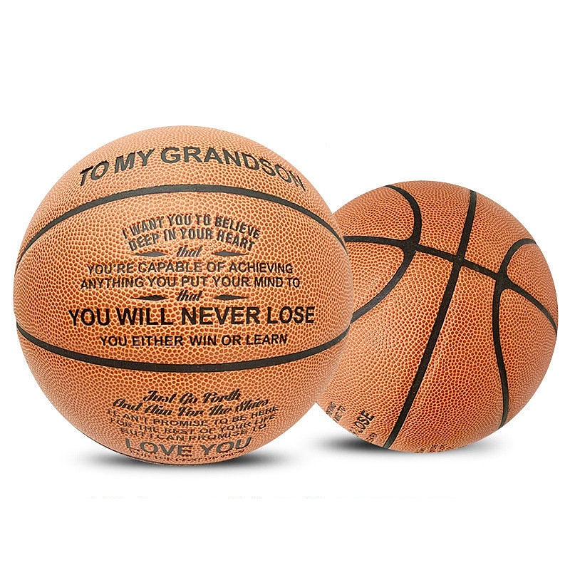 un pallone da basket speciale per mostrare a tuo nipote quanto lo ami: regalo perfetto di dimensioni standard internazionali per il Super Bowl del 2025 a $68.99 –P12
