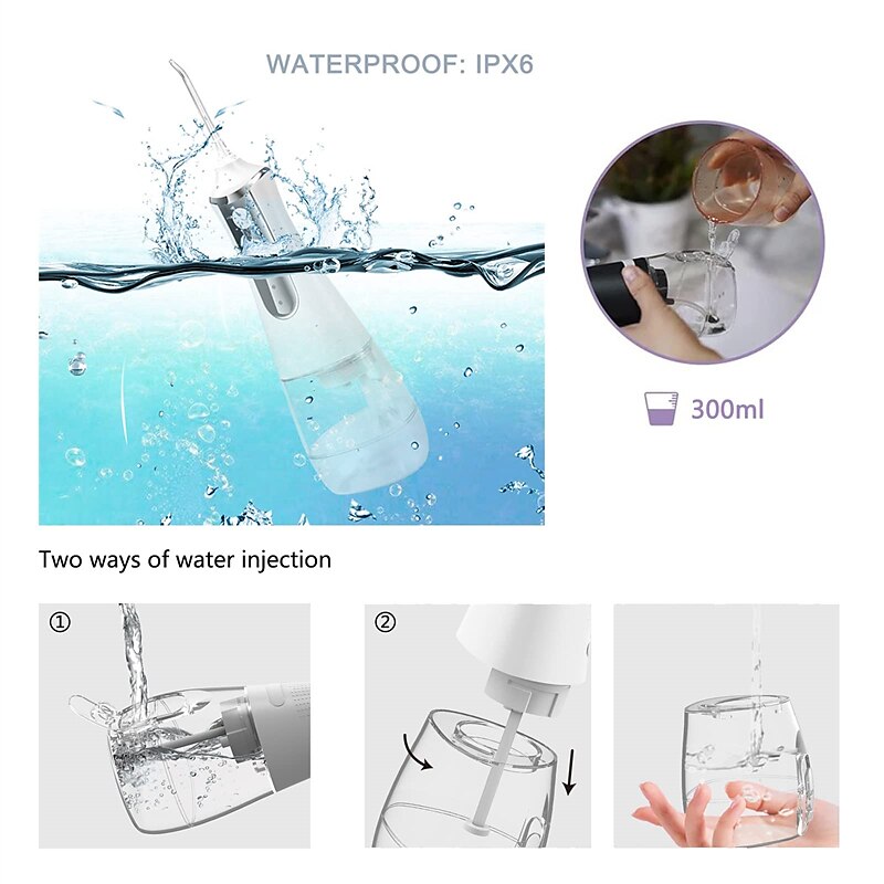 L10 Portable Tooth Rinser Electric Oral Cleaning Tooth Rinser Stone Removing Rinser 2025 - $47.99 –P5