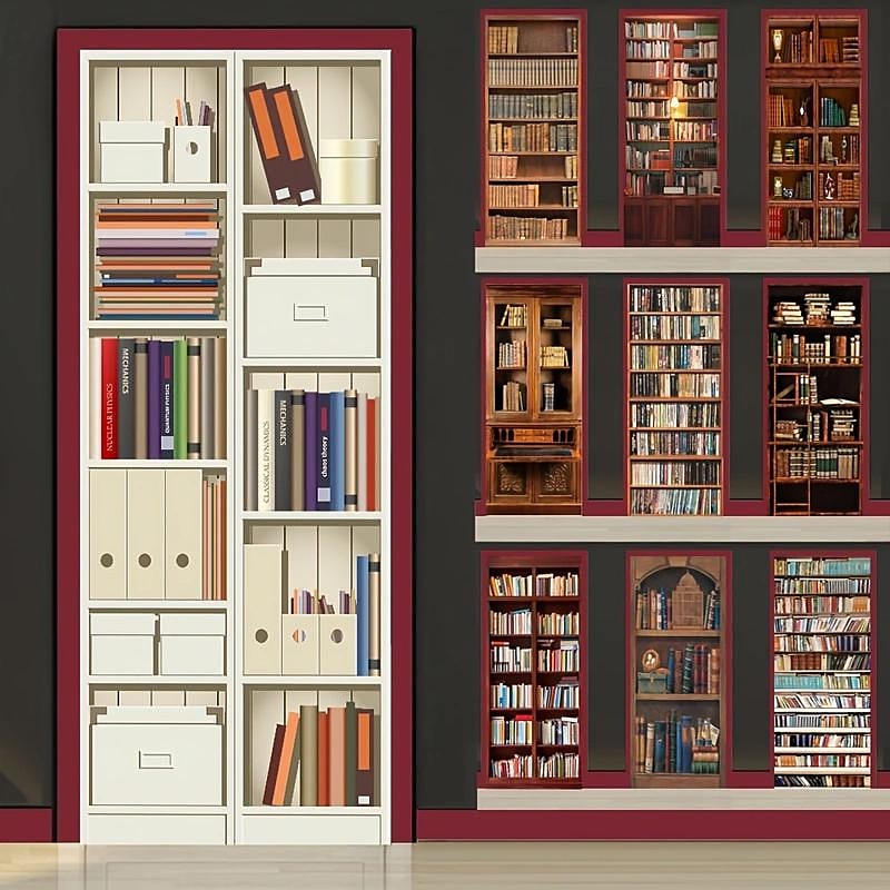 Scaffali per libri vintage, coperture per porte, arazzi per porte, decorazioni per tende per porte, fondali per porte, banner per porte d'ingresso, forniture per decorazioni per feste in fattoria del 2025 a $23.99 –P1