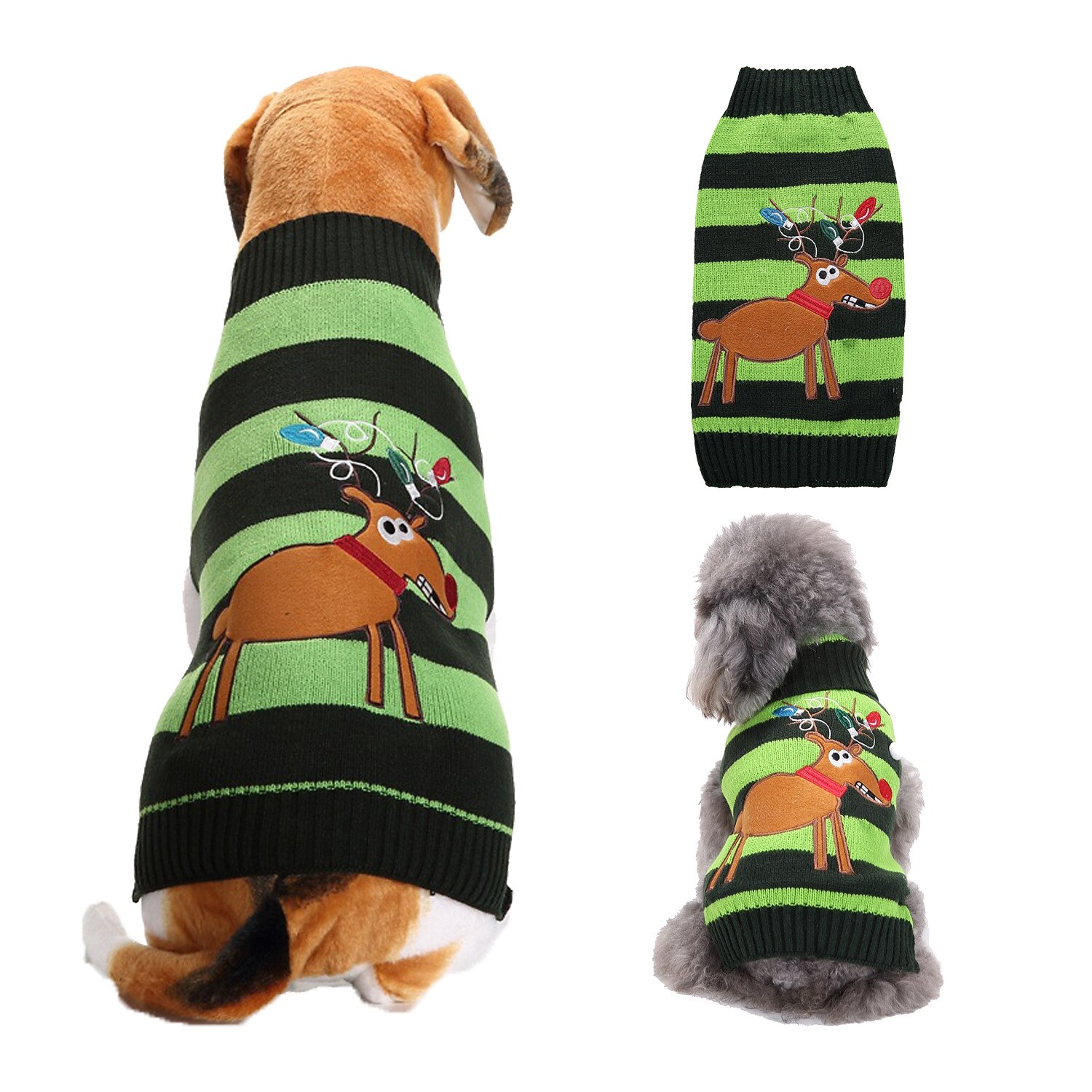Câini Pisici Pulovere Jumper Petrecere Casual Iarnă Respirabil Απαλό Lavabil Comfortabil Crăciun În aer liber Casul / Zilnic Îmbrăcăminte pentru câini for Bichon Frise Pomeran un Animalut Fluture 2025 - $17.49 –P13