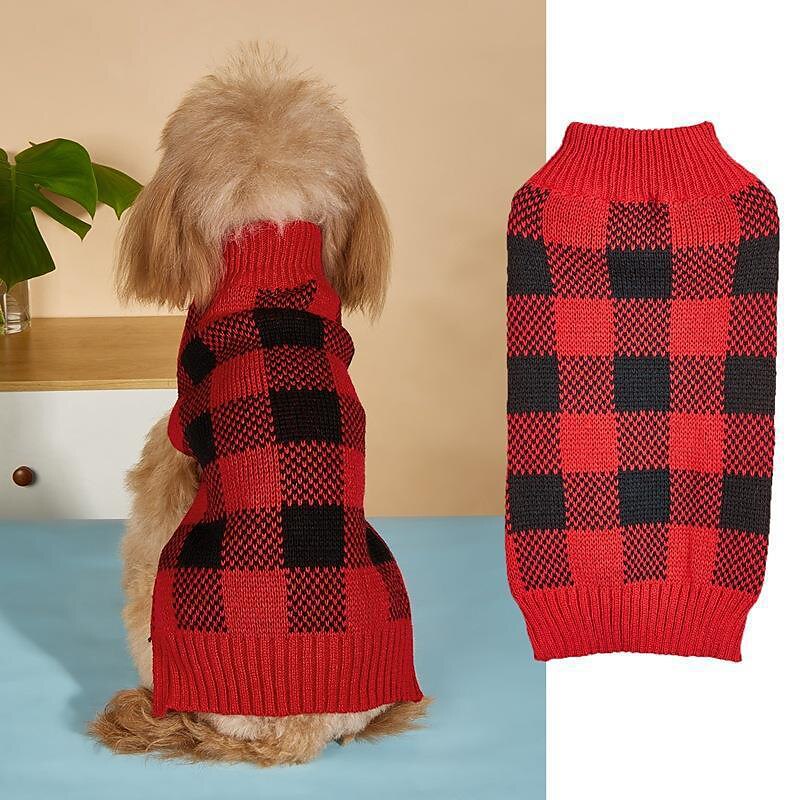 Koirat Kissat Neulepaidat Jumpperi Muoti Juhla Talvi Hengittävä Pehmeä Pestävä Mukava Joulu Halloween Joulu ulko- Rento / arki Koiran vaatteet for Bichon Frise Pomeranian Pienelle lemmikille papillon 2025 - $20.99 –P3