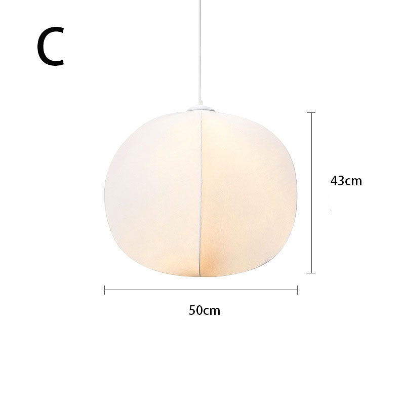 led taklampa cocoon ljuskrona lykta design för café restaurang 85-265v 2025 - $279.99 –P3