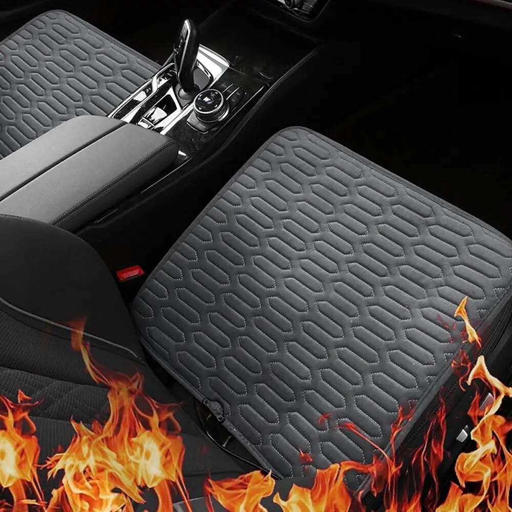 12V Heated Car Seat Cover Electric Heating Pad, USB, Cigarette Lighter, Hot Winter Warm Cushion, Auto Part 2025 - $24.99 –P6