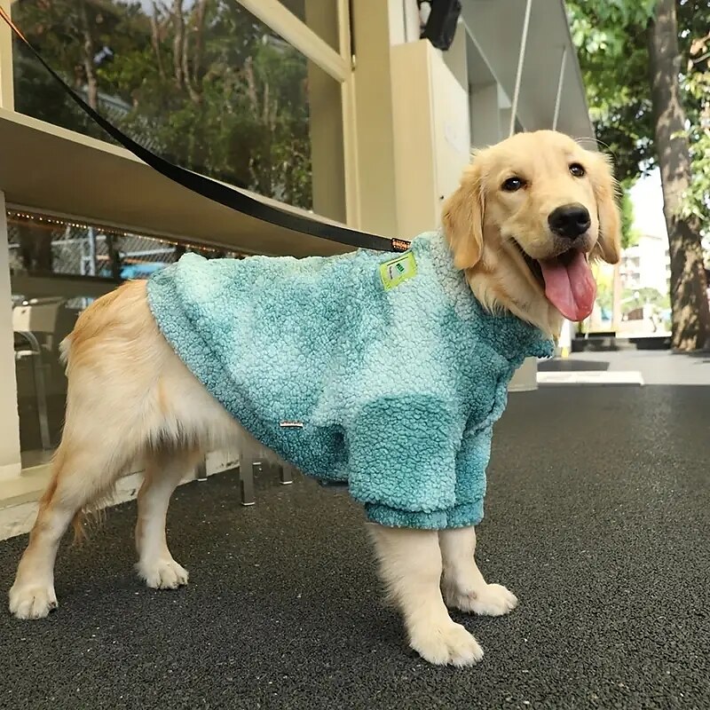 Hund Katt Kappor Jakke Mode party Vinter Varm Andningsfunktion Mjuk Tvättbar Bekväm Jul Halloween Utomhus Ledigt / vardag Hundkläder for Hes Labrador alaskan malamute golden retriever Corgi 2025 - $23.99 –P3