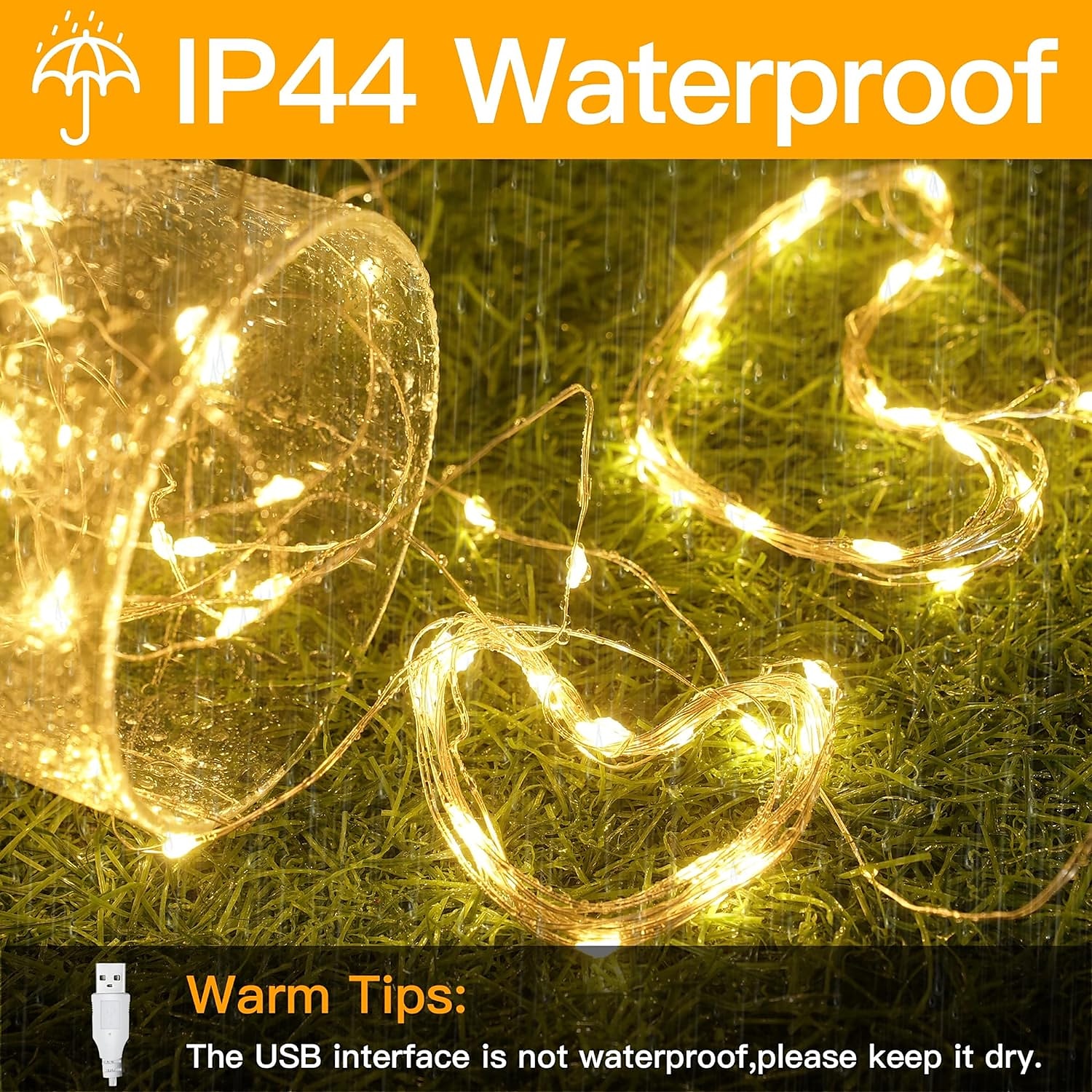 300LED Fairy Curtain Lights 9.8x9.8Ft Warm White USB Plug in 8 Modes Christmas String Hanging Lights with Remote for Bedroom Indoor Outdoor Weddings Party Window Wall Indoor Outdoor Decoration 2025 - $14.99 –P5
