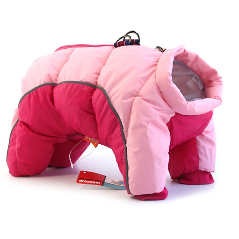 Perros Gatos Abrigos Chaqueta Chaquetas de Plumón Moda Fiesta Invierno Reflexivo Impermeable Templado Transpirable Suave Navidad Víspera de Todos los Santos Exterior Casual Diario Bichón Fris 2025 - $4.99 –P6