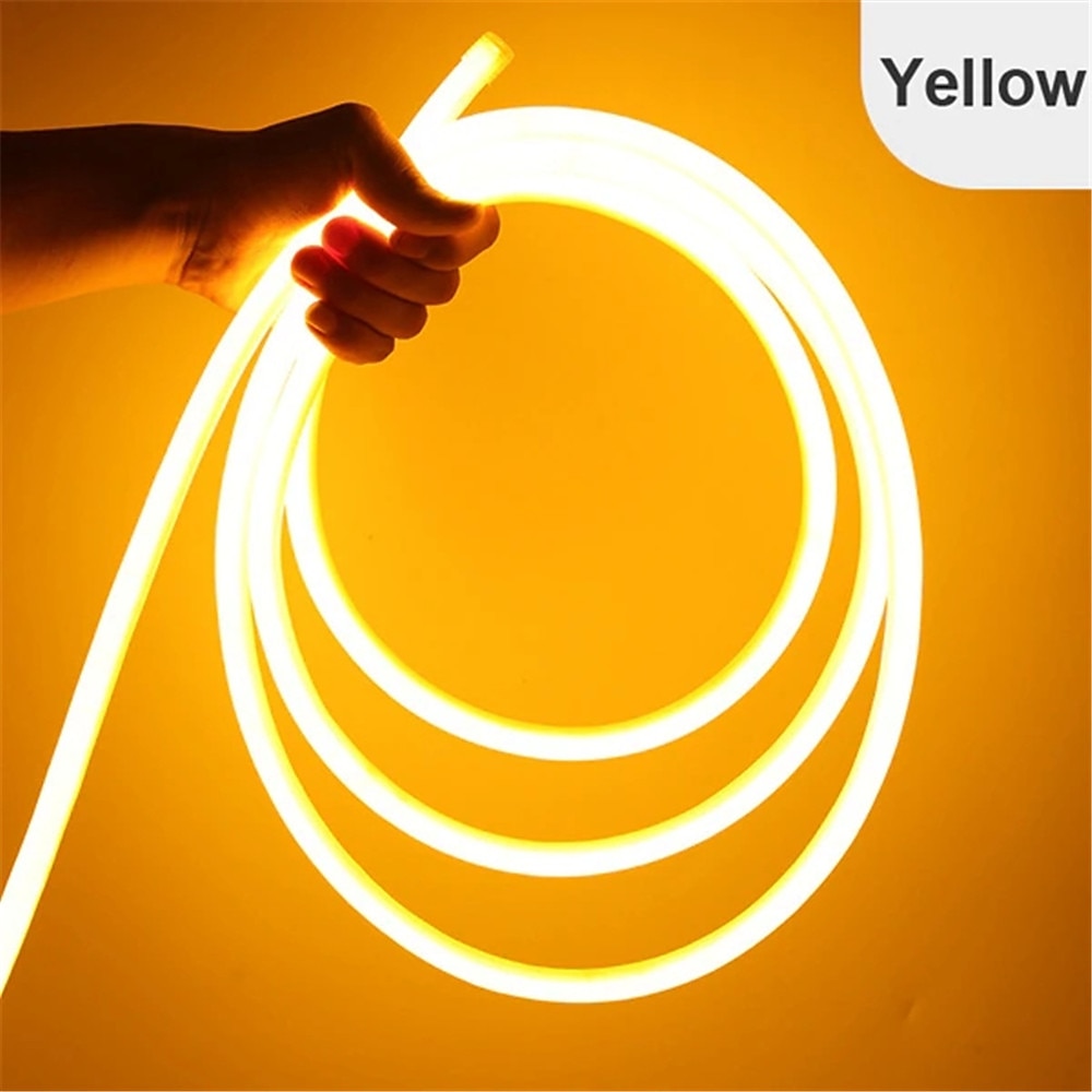 Waterproof 360 Round Neon Led Light Strip 220V-240V Tube Flexible Rope Lights Pool Light Strip Holiday Home Decoration for Indoors Outdoors DIY Decor 2025 - $15.49 –P6