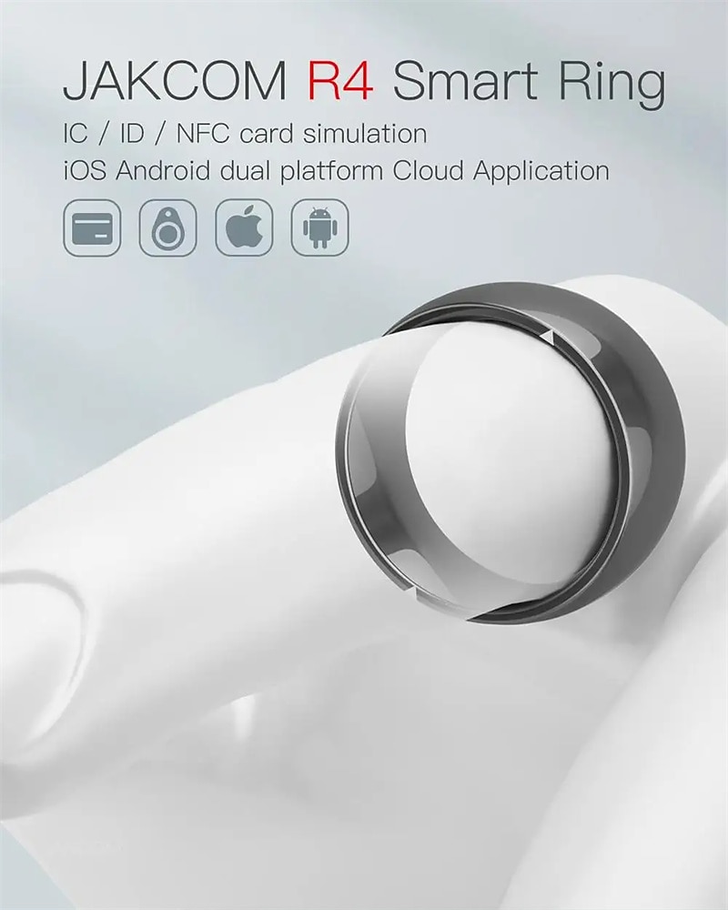 2025年 NFC ID IC スリーインワン機能統合 Android iOS デュアルシステムをサポート 128g ストレージ セラミックボディ jakcom r4 スマートリング コレクション – $46.99 –P15