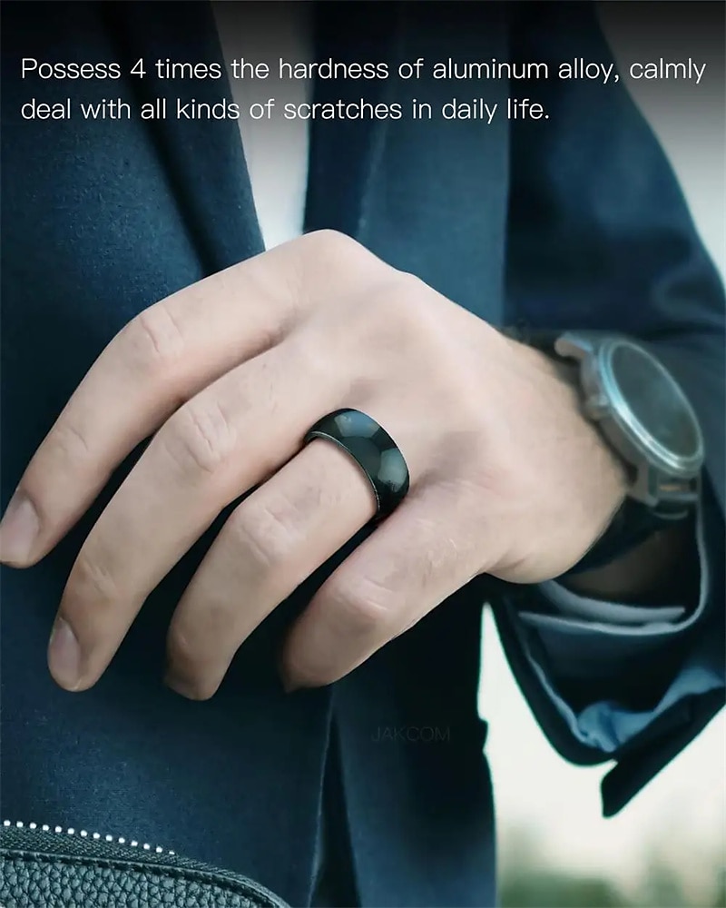 2025年 NFC ID IC スリーインワン機能統合 Android iOS デュアルシステムをサポート 128g ストレージ セラミックボディ jakcom r4 スマートリング コレクション – $46.99 –P1