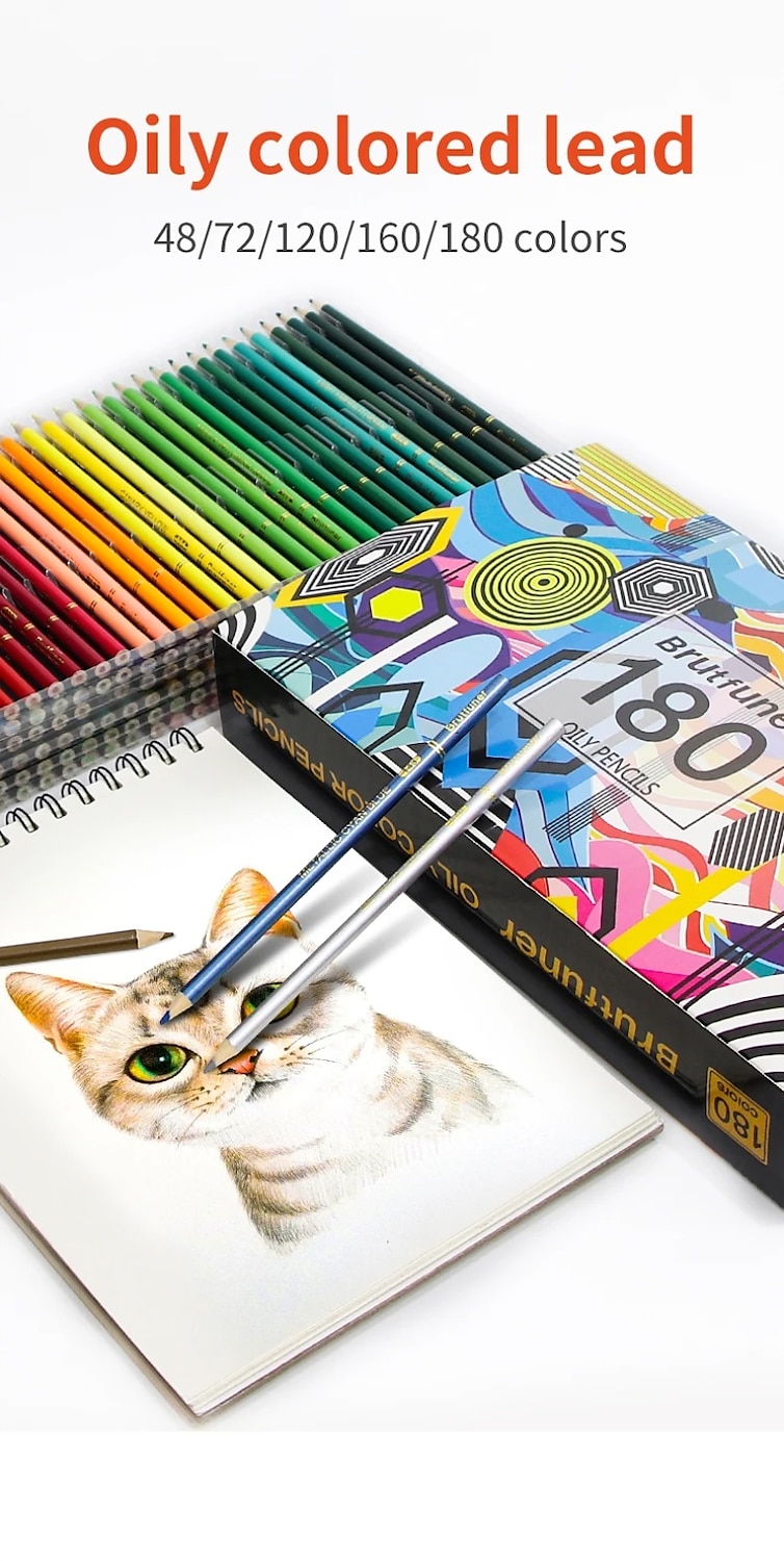 48/72/120/150/180 Water Color Pencils Professional Wood Soft Watercolor  Pencil For School Draw Sketch Art Supplies 2024 - € 43.67