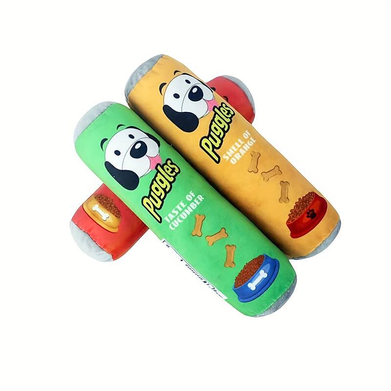 Brinquedos para roer Brinquedos Felpudos Brinquedo interativo Squeak Toy com Durável Liberando Pressão Pet Training Brinquedo para corda de dentição Brinquedo de dentição para Cachorros Gatos de 2025 por $10.99 –P4