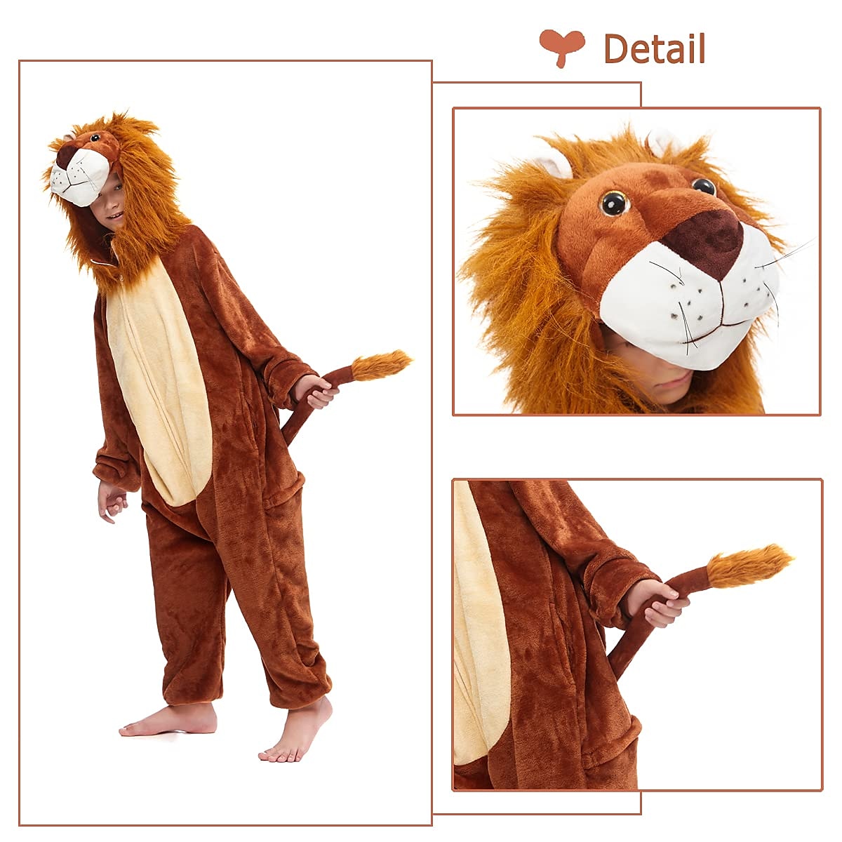 Per bambini Per adulto Animali Cartoni animati Costume di gruppo Pigiami e camicie da notte Mimetico Vestiti Carnevale Dinosauro Leone Pigiama a pagliaccetto Pigiama Kigurumi stile sveglio Per Uomini del 2025 a $55.99 –P15