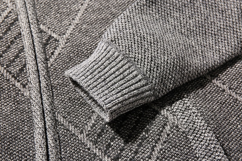 Homme Pull Chandail Gilet Cardigan Pull Zippé Pull Veste A côtes Tricoter Découpé Tricoté Géométrique Mao Guêtres Moderne contemporain Usage quotidien Sortie Vêtement Tenue Hiver bleu marine Gris de 2025 ? $23.99 –P10