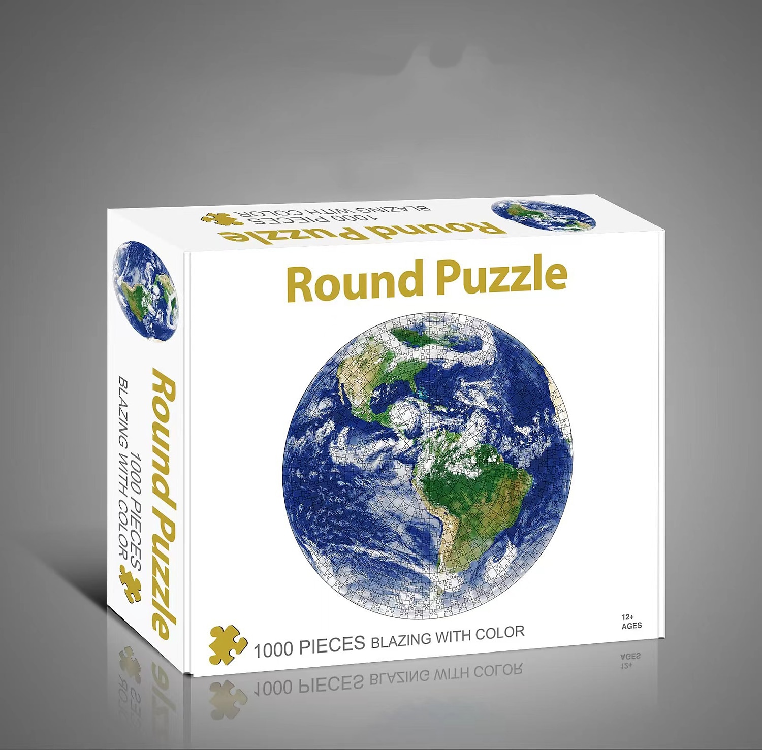 creativo 1000 pezzi di carta bianca piatta carta addensata puzzle circolare luna amore mare puzzle giocattolo per adulti del 2025 a $31.99 –P3