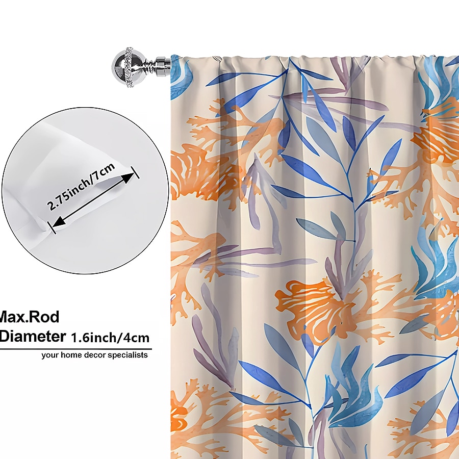 2 панели, плотные шторы для гостиной, спальни, кухни, обработка окон, теплоизолированные затемняющие комнаты 2026 - $28.99 –P17