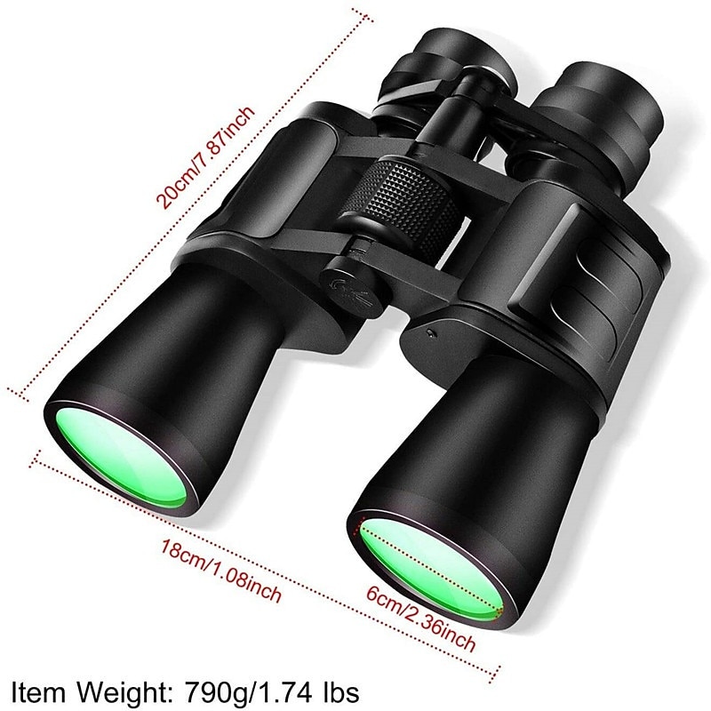 180x100 HD Extra-long Distance Binoculars Low-light Night Vision Zoom Binoculars for Hunting Hiking Birdwatching Gifts 2026 - $62.99 –P9
