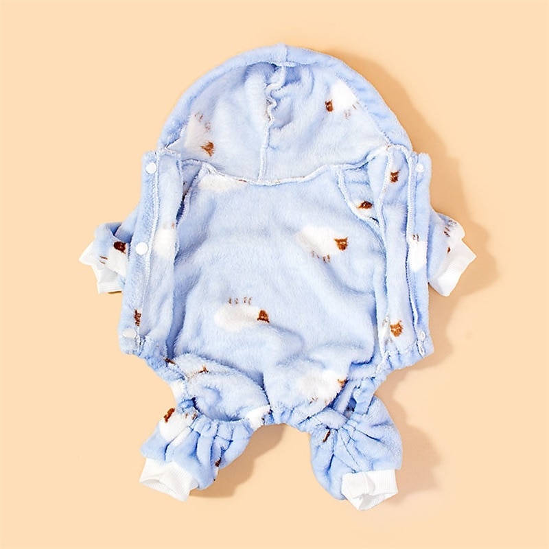 Prodotti per cani Prodotti per gatti Pigiami Adorabile Informale Inverno Caldo Traspirante Morbido Lavabile Comodo Esterno Casual / quotidiano Abbigliamento per cani for Bichon Frise Pomeriana del 2025 a $23.99 –P5