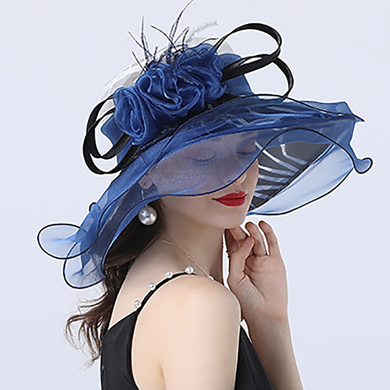 1950s Retro Vintage Derby Hat Church Hat Kentucky Derby Hat  display picture 3