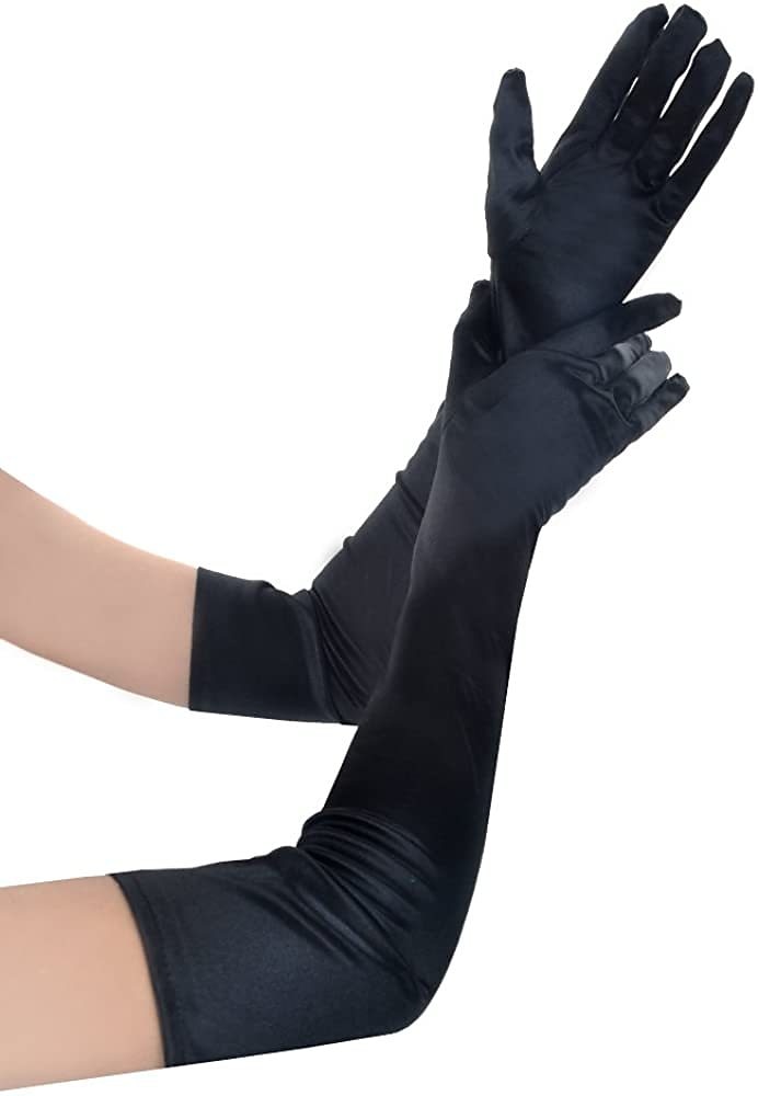 Retro Vintage 1950er 1920er Lange Handschuhe Der große Gatsby Kostüm Damen Hochzeit Hochzeitsgast Party / Abend Erwachsene Handschuhe 2025 - $7.99 –P5