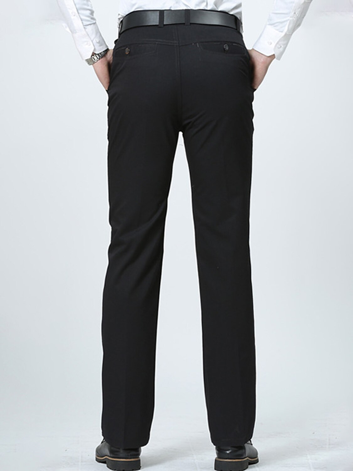 Per uomo Laurea Pantaloni Chinos Pantaloni chino Tasca Gamba Dritta Semplice Comodità Traspirante All'aperto Quotidiano Uscire Moda Casual Cáqui Escuro Nero del 2025 a $18.99 –P7