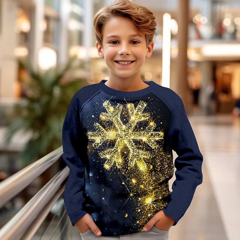 Boys snowflake clearance sweater