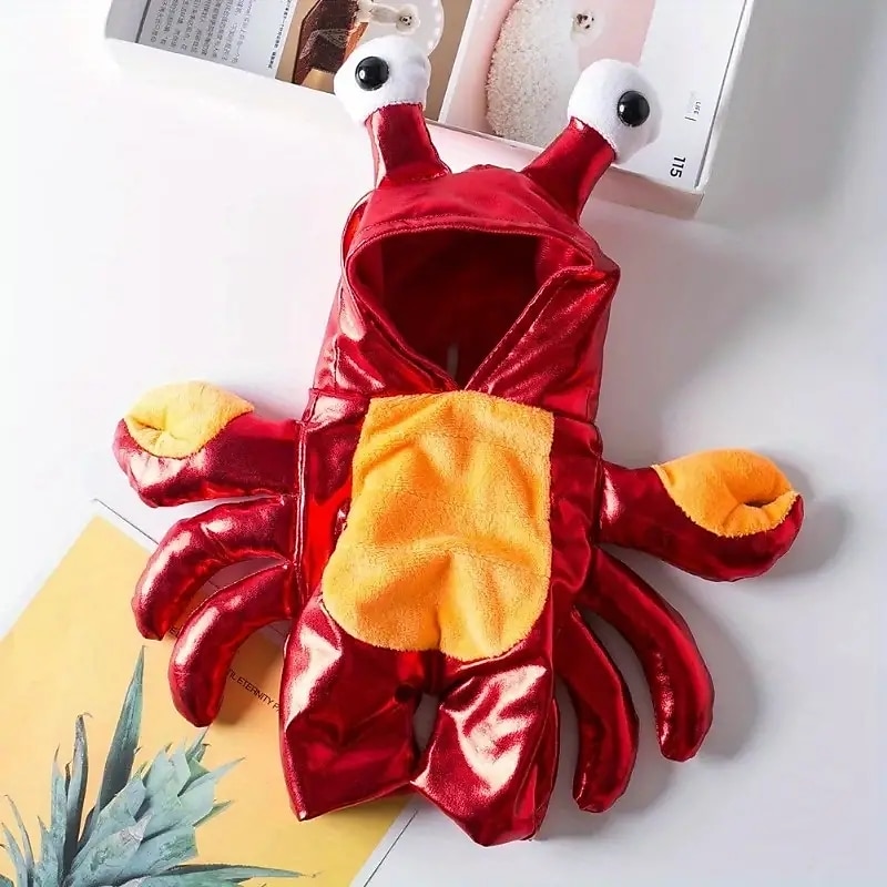 Disfraz De Mascota De Cangrejo Rojo De Halloween, Personaje