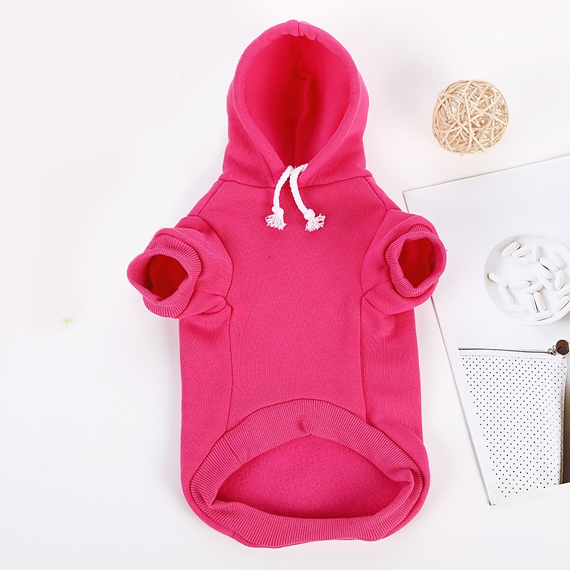 Perros Gatos Saco y Capucha Deportes y Exterior Casual Invierno Templado Transpirable Suave Lavable Cómodo Exterior Casual Diario Ropa para perros for Bichón Frisé Pomerania Animal doméstico del beb 2025 - $15.49 –P11