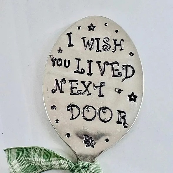 Garden Marker Friendship Gift, Silver Stamped Spoon Plant Markers, Silver Plate Stamped Spoon Garden Markers, Garden Art Marker, Plant Lover Garden Decoration 2025 - $10.49 –P6