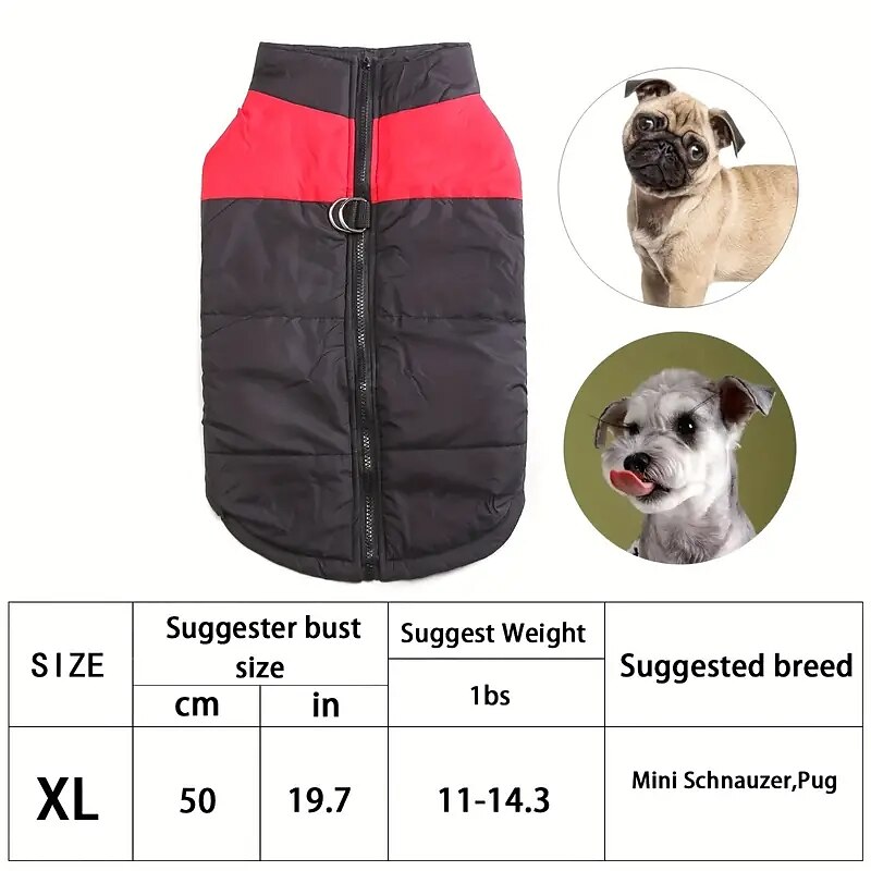 Honden Katten Jassen Jack Gilet Modieus Feest Winter waterdicht Warm Ademend Zacht Comfortabel Kerstmis Halloween Buiten Casual / Dagelijks Hondenkleding for Bichon Frise pomeranian kleine huisdieren 2025 - $20.99 –P9