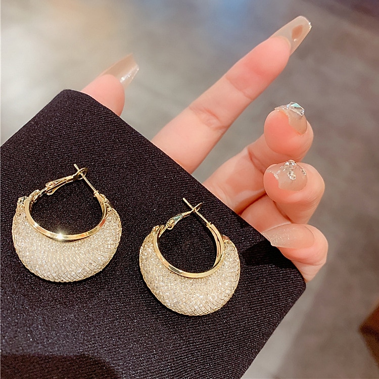 Damen Ohrstecker Tropfen-Ohrringe Kreolen Retro Tropfen Elegant Vintage Stilvoll Einfach Luxus Ohrringe Schmuck Gold Für Party Strasse Täglich Festtage Festival 1 Paar 2025 - $10.99 –P2