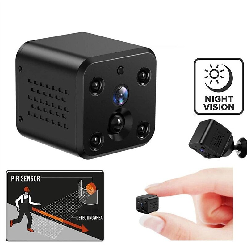 Wireless Wifi Camera Mini Surveillance Full HD 1080P IP Security Baby Monitor Night Vision Outdoor Smart Home Camera Recorder PIR Motion Detection 2025 - $55.99 –P11