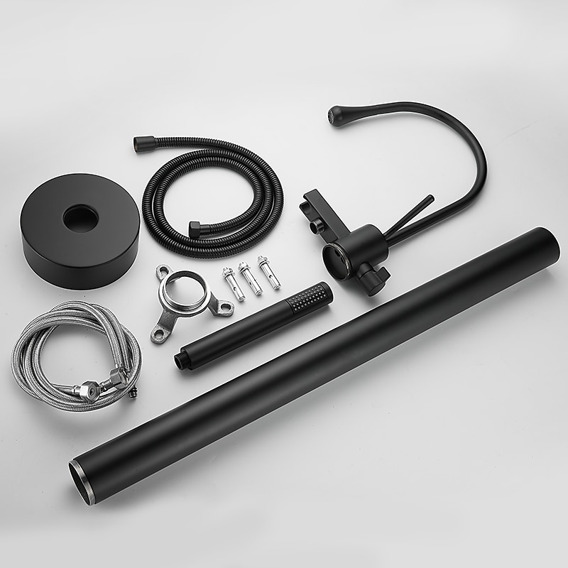 ברז לאמבטיה - מינימליסטי מגולוון עומד לבדו שסתום קרמי Bath Shower Mixer Taps 2026 - $275.39 –P2