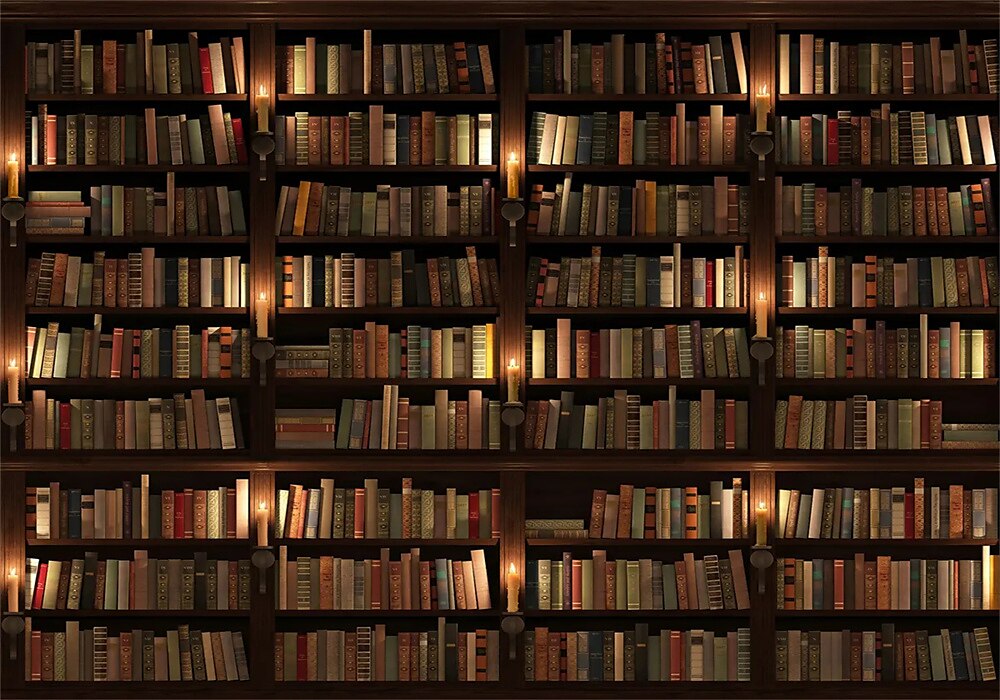 Coole Tapeten, 3D-Vintage-Tapete, Wandgemälde, Bücherregal, Wandverkleidung, Aufkleber, abziehen und aufkleben, entfernbares PVC/Vinyl-Material, selbstklebend/Klebstoff erforderlich, Wanddekoration 2025 - $15.99 –P4