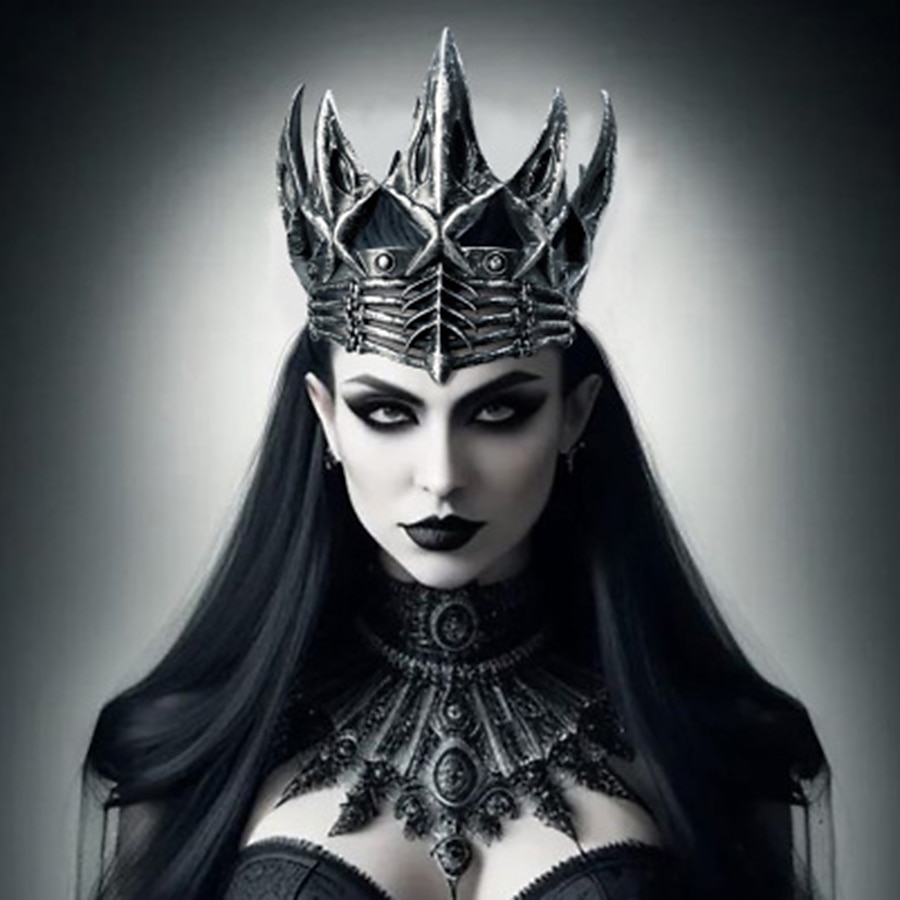 Rétro Vintage Punk & Gothique Médiéval Couronnes Princesse Reine Déguisement Homme Femmes Fantaisie Royal Halloween Mascarade Carnaval Halloween Mascarade Adulte Tiare de 2025 ? $17.49 –P12