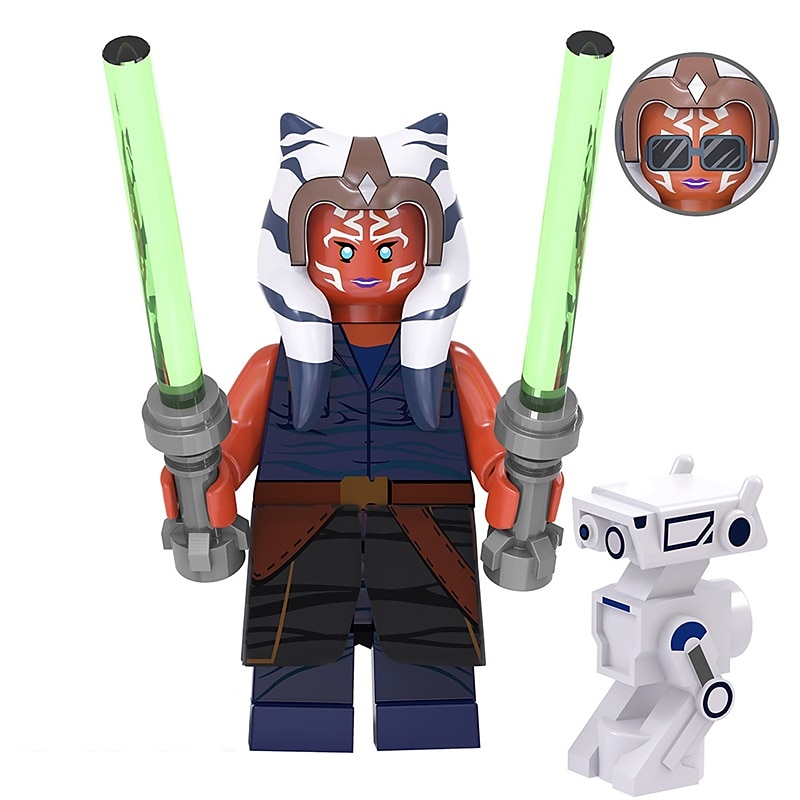 8 Pcs Science Fiction Series Clone Cleaner Asoka Repairman Assembles Humanoid Building Block Toys 2025 - $21.99 –P5