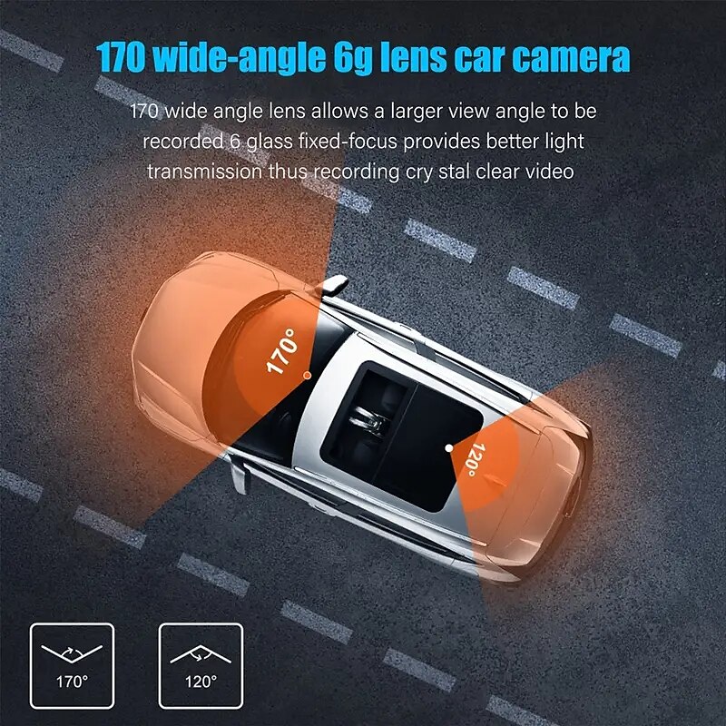 2025年 4 インチダッシュカム車 dvr 24h hd 1080p ダッシュカメラデュアルレンズビデオレコーダー 1080p ブラックボックスサイクルドライブレコーダーミラードライブレコーダー  コレクション – $45.99 –P5