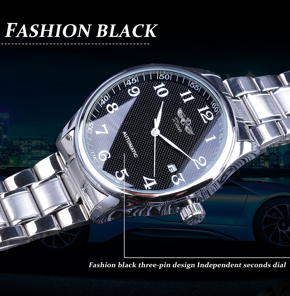 Men's Automatic Mechanical Watch - Fashion Casual Business Wristwatch with Luminous Calendar 2025 - $37.99 –P5