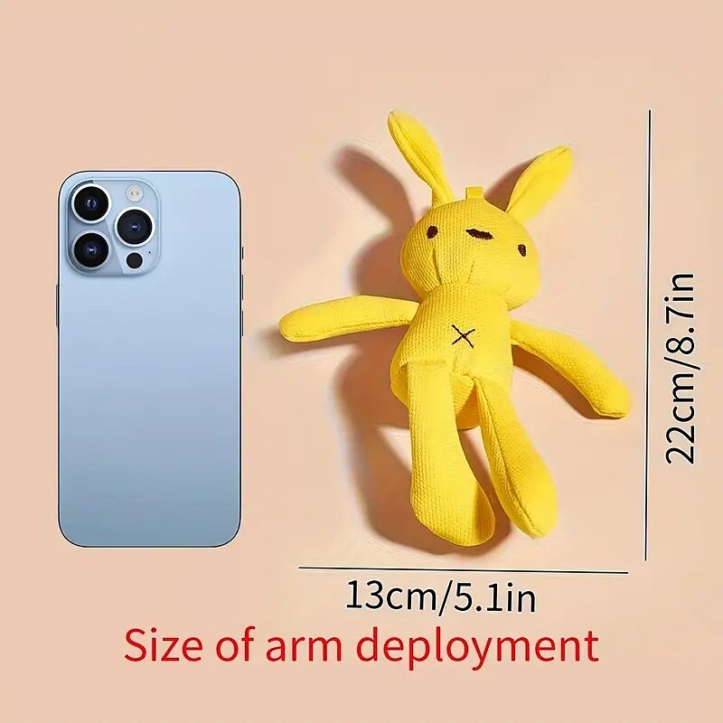 1pc Random Color Rabbit Design Pet Grinding Teeth Plush Toy Durable Chew Toy For Dog Interactive Supply 2025 - $22.99 –P4